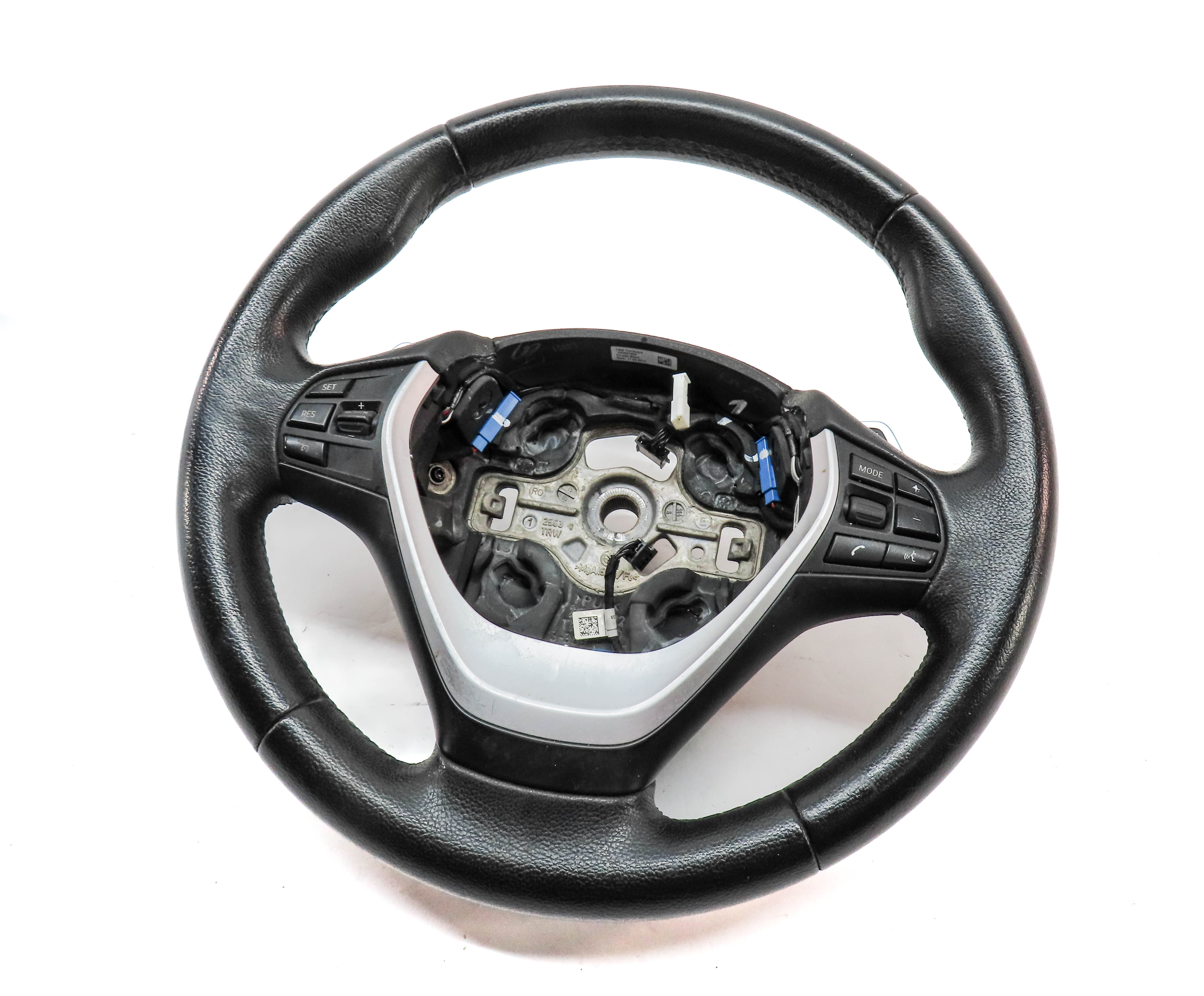 12-18 BMW 2 3 4 SERIES F22 F30 F32 SPORT STEERING WHEEL w/ SHIFT PADDLES (Black) — exact item pictured